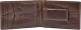 Fossil Andrew Cartera plegable de cuero para hombre 11,5 cm de largo x 1,9 cm de ancho x 7,7 cm de alto Cartera para hombre Naty Shop