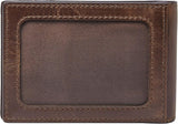 Fossil Andrew Cartera plegable de cuero para hombre 11,5 cm de largo x 1,9 cm de ancho x 7,7 cm de alto Cartera para hombre Naty Shop