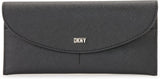 DKNY Cartera Con Solapa Phoenix Mujer Naty Shop Cartera Negro/Plata Talla Única