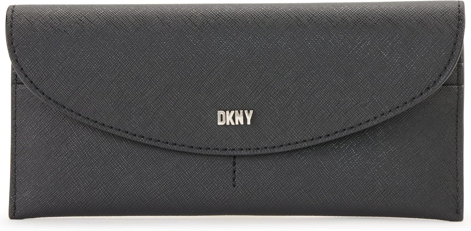 DKNY Cartera Con Solapa Phoenix Mujer Naty Shop Cartera Negro/Plata Talla Única