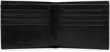 Armani Exchange Cartera con logo A|X de piel lisa, negro Cartera para hombre Naty Shop