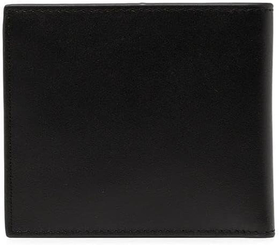 Armani Exchange Cartera con logo A|X de piel lisa, negro Cartera para hombre Naty Shop