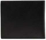 Armani Exchange Cartera con logo A|X de piel lisa, negro Cartera para hombre Naty Shop