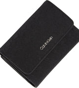 Cartera de mujer Calvin Klein Must Small Trifold Mono Klein, negro (Black Mono), talla única Cartera de mujer Naty Shop