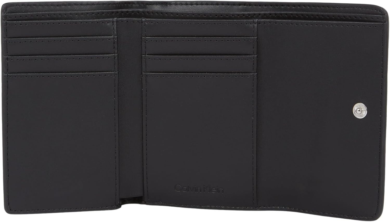 Cartera de mujer Calvin Klein Must Small Trifold Mono Klein, negro (Black Mono), talla única Cartera de mujer Naty Shop