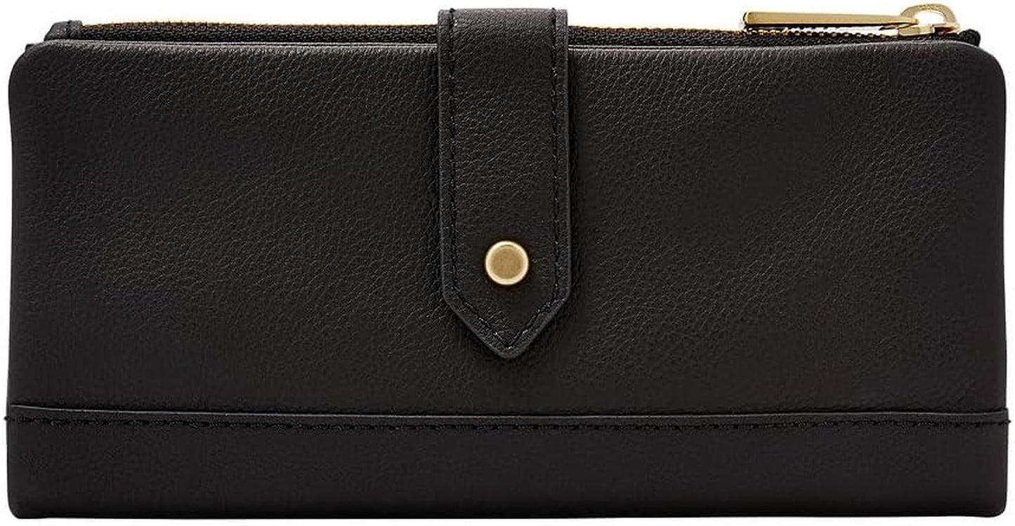 Cartera Mujer de Piel Fossil Laine Cartera Mujer Naty Shop Negro