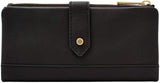 Cartera Mujer de Piel Fossil Laine Cartera Mujer Naty Shop Negro