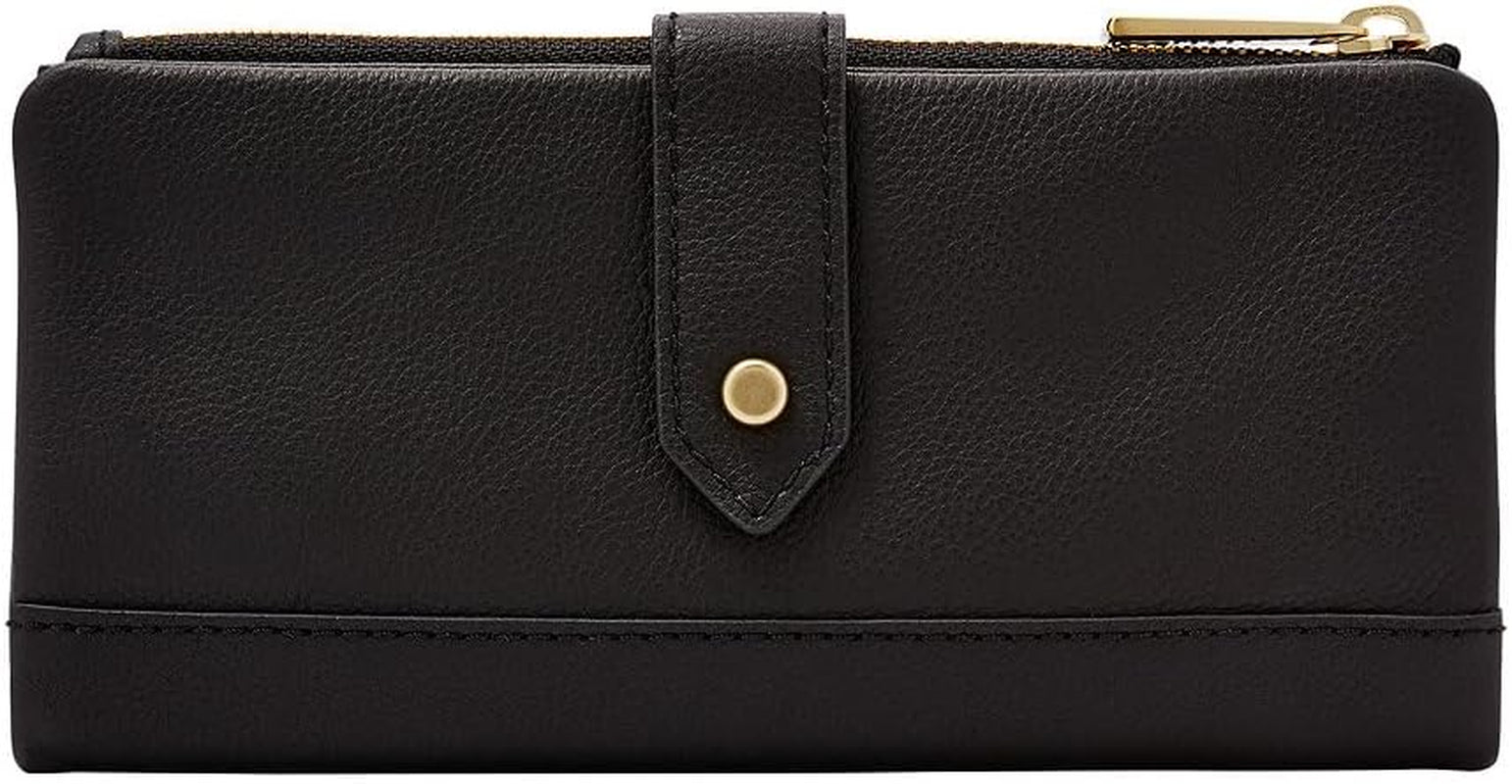 Cartera Mujer de Piel Fossil Laine Cartera Mujer Naty Shop Negro