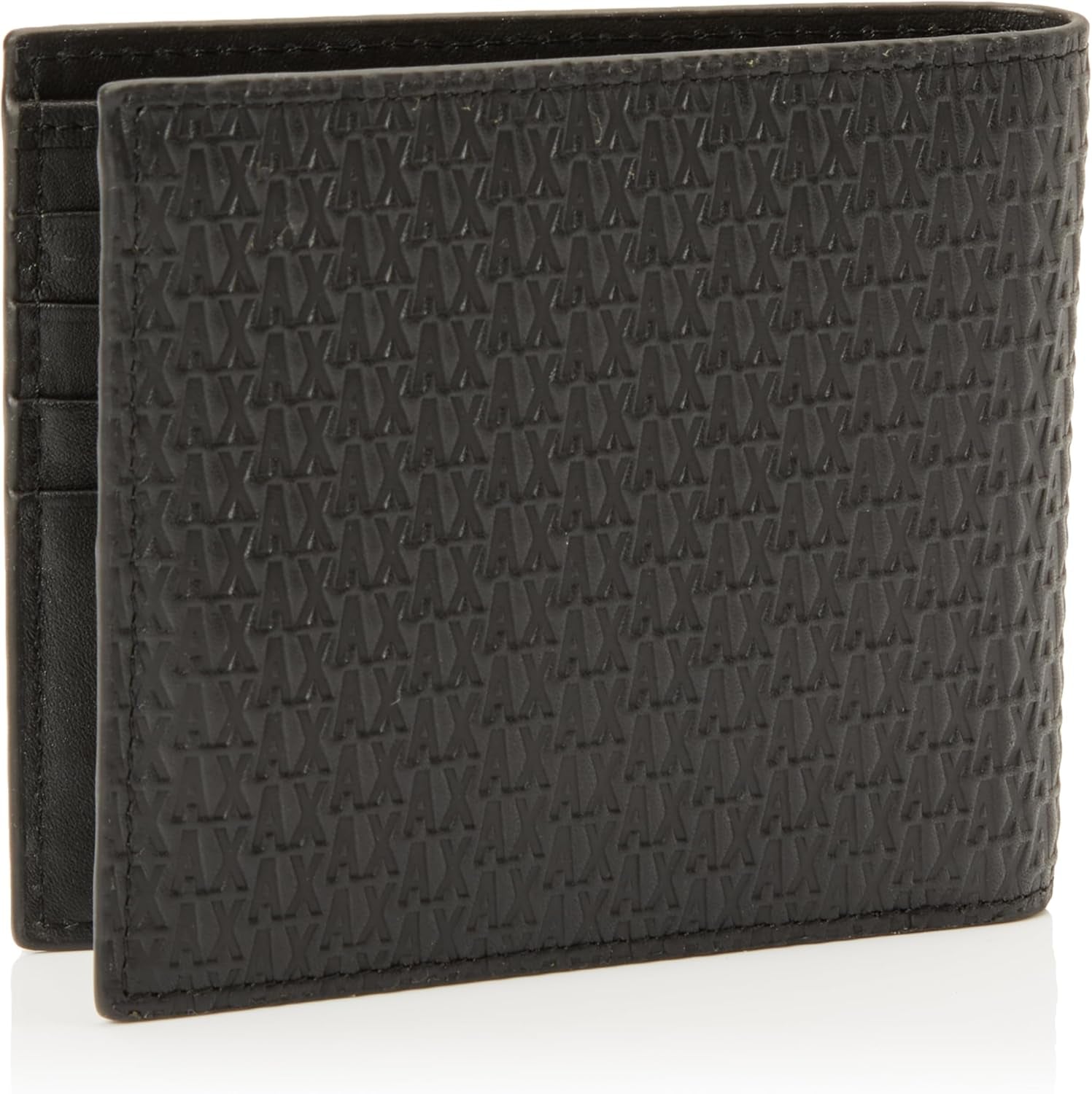 Elba, Essential, Cartera pequeña plegable con logo metálico para hombre Armani Exchange Cartera para hombre Naty Shop