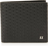 Elba, Essential, cartera plegable mini con logo metálico para hombre Armani Exchange Cartera para hombre Naty Shop Default Title