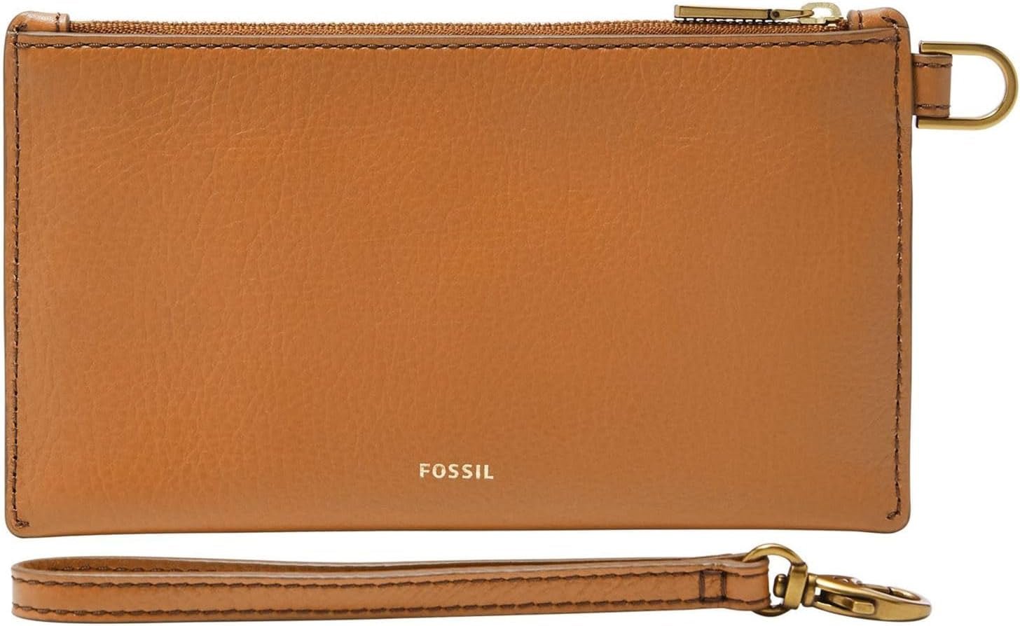 Cartera Fossil en piel o poliéster para mujer Cartera de mujer Naty Shop Marrón claro