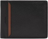 Fossil Huntington Cartera plegable para hombre Naty Shop Cartera para hombre negro S