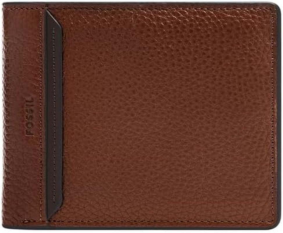 Fossil Huntington Bi-Fold Cartera para hombre Naty Shop Cartera para hombre Marrón S