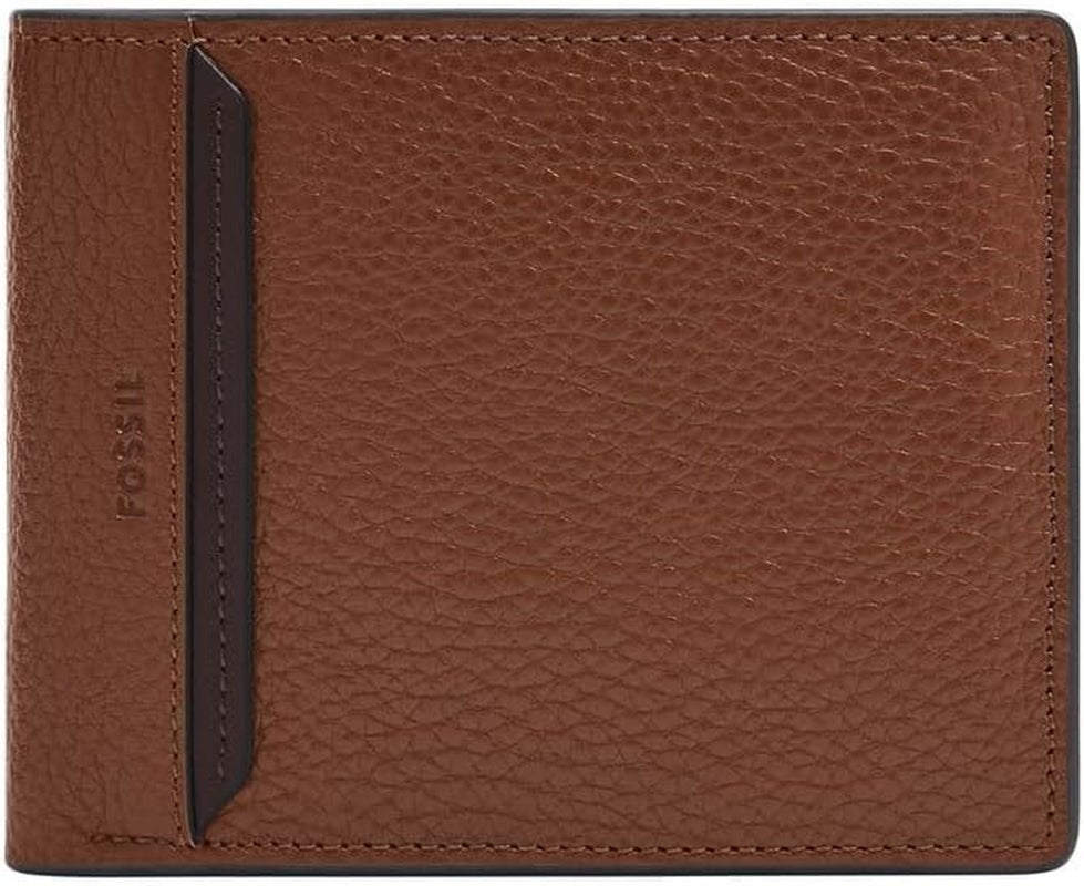 Fossil Huntington Bi-Fold Cartera para hombre Naty Shop Cartera para hombre Marrón S