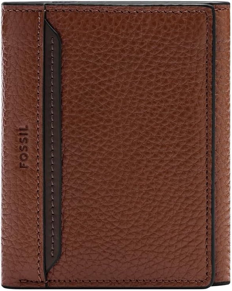 Fossil Huntington Tri-Fold Cartera para hombre Cartera para hombre Naty Shop Marrón S
