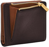 Fossil Cartera plegable Logan para mujer, marrón Naty Shop Cartera para mujer