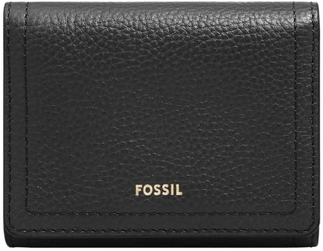 Fossil Cartera triple Logan para mujer, color negro Naty Shop Cartera para mujer Título predeterminado