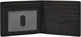 Cartera de hombre Fossil - Derrick RFID de piel plegable con ID abatible, ML3681001 - 10,9 cm de largo x 1,27 cm de ancho x 8,9 cm de alto Cartera para hombre Naty Shop