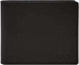 Cartera para hombre Fossil - Derrick RFID de cuero plegable con identificación abatible, ML3681001 - 10,9 cm de largo x 1,27 cm de ancho x 8,9 cm de alto Cartera para hombre Naty Título predeterminado de la tienda