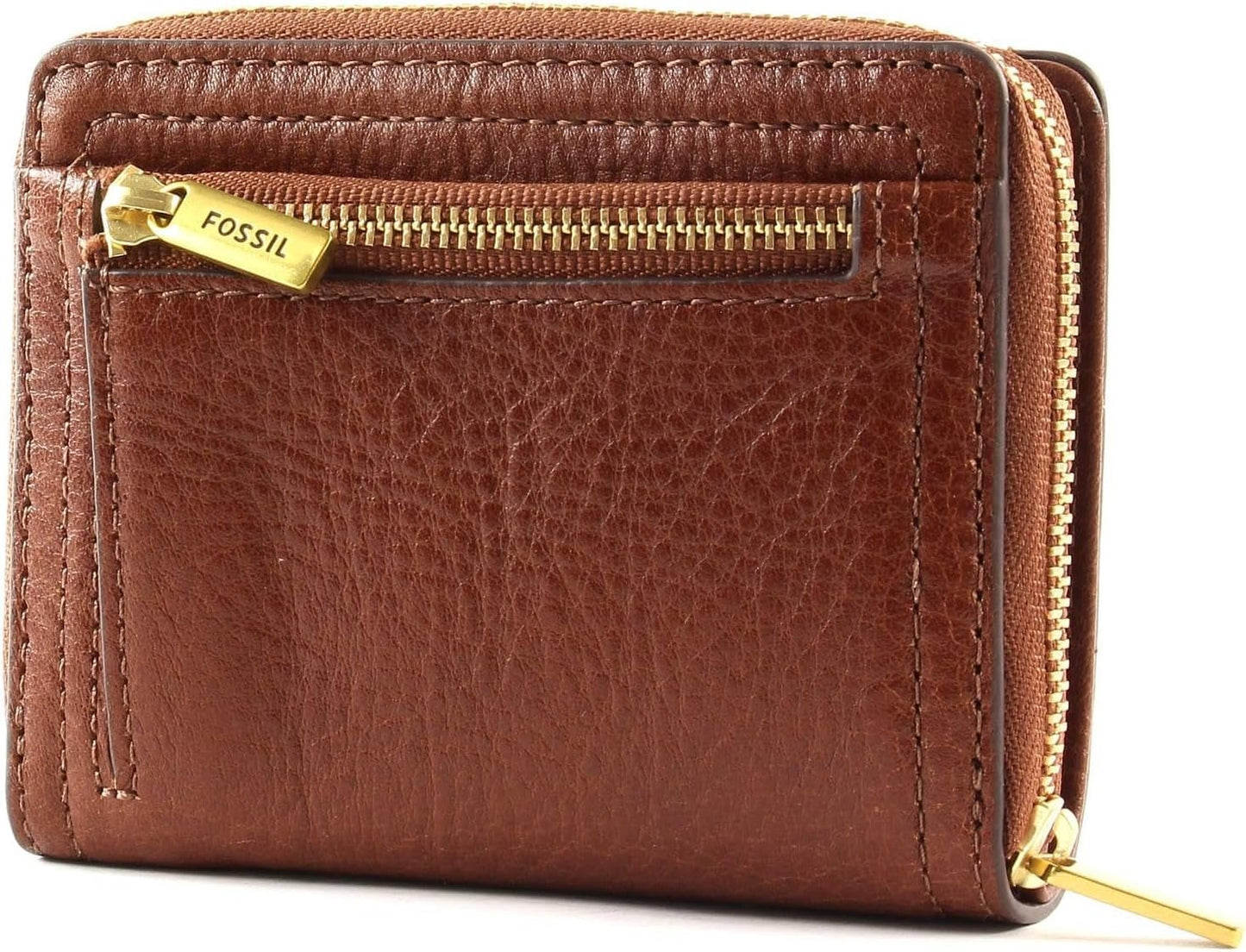 Fossil Cartera de mujer Logan multifuncional de piel marrón 11,1 cm de largo x 2,5 cm de ancho x 8,9 cm de alto SL7923200 Cartera de mujer Naty Shop