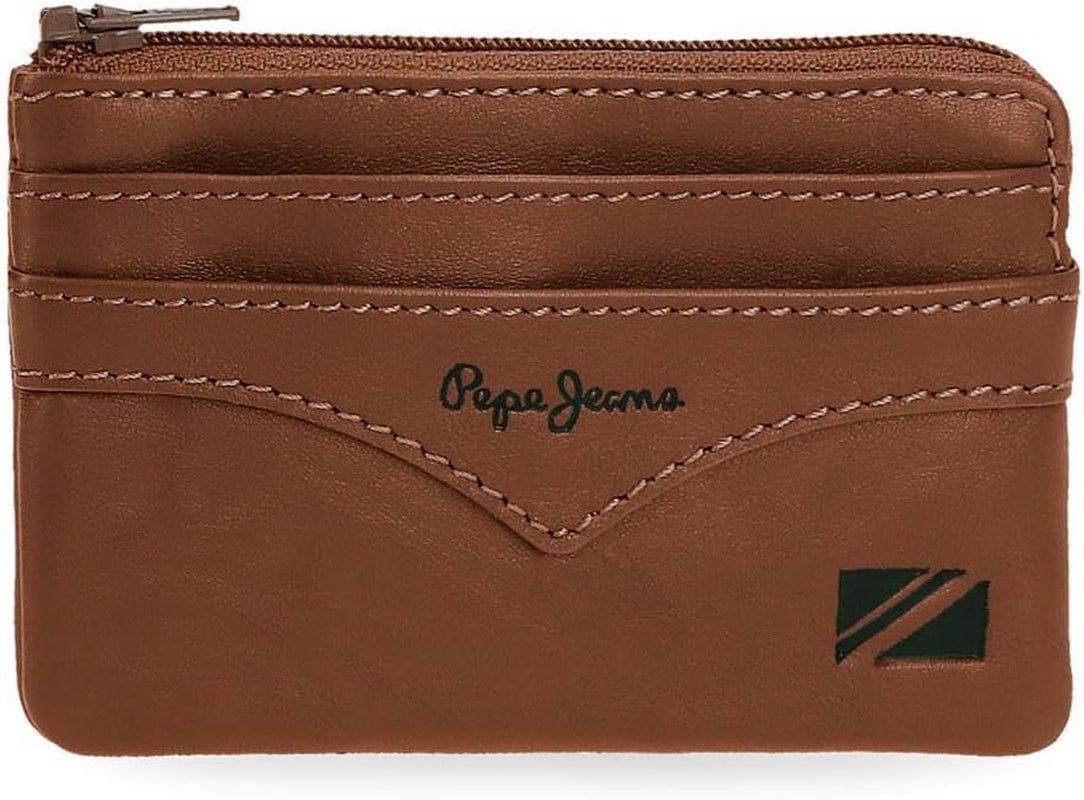 Cartera chaqueta Pepe Jeans, talla única Cartera hombre Naty Shop Marrón