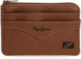 Cartera chaqueta Pepe Jeans, talla única Cartera hombre Naty Shop Marrón
