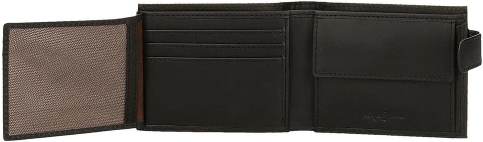 Pepe Jeans Cartera horizontal Hilltop con cierre de clic, Cartera única de hombre Naty Shop