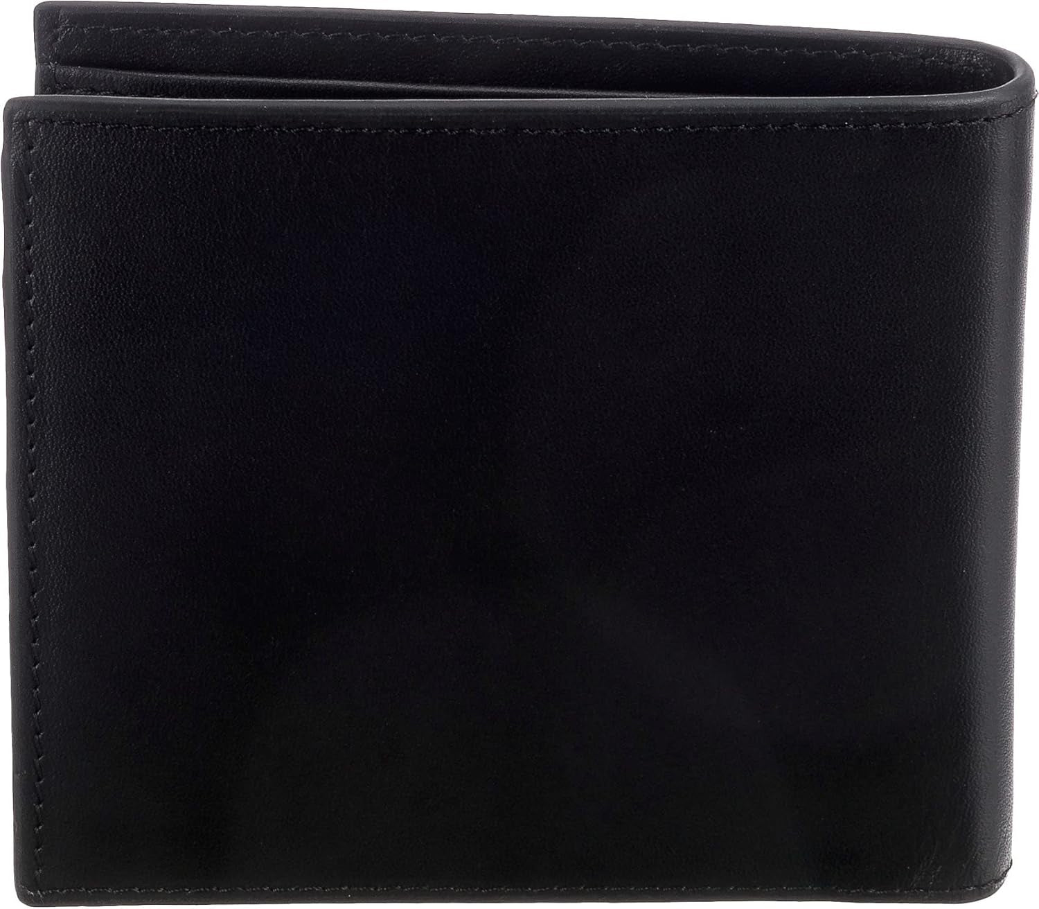 Armani Exchange Cartera de hombre Essential Simple con estampado de logotipo negro Cartera de hombre Naty Shop