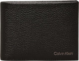 Cartera para hombre Calvin Klein Warmth Bifold Klein Cartera para hombre Naty Shop Negro (Ck Black) Os