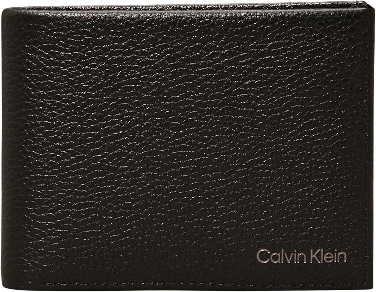 Cartera para hombre Calvin Klein Warmth Bifold Klein Cartera para hombre Naty Shop Negro (Ck Black) Os