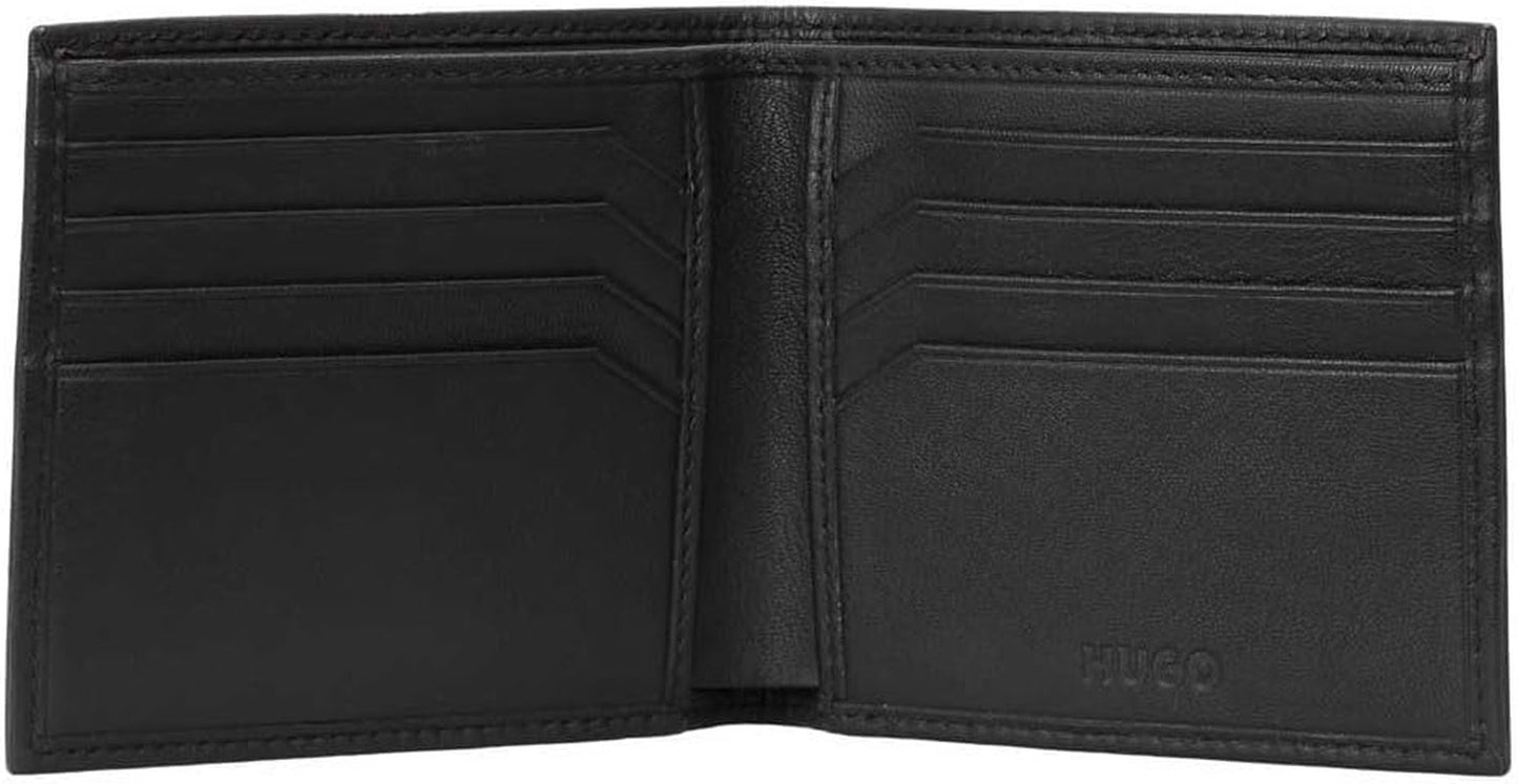 Cartera de hombre HUGO Brock_8 cc, negro1 Cartera de hombre Naty Shop