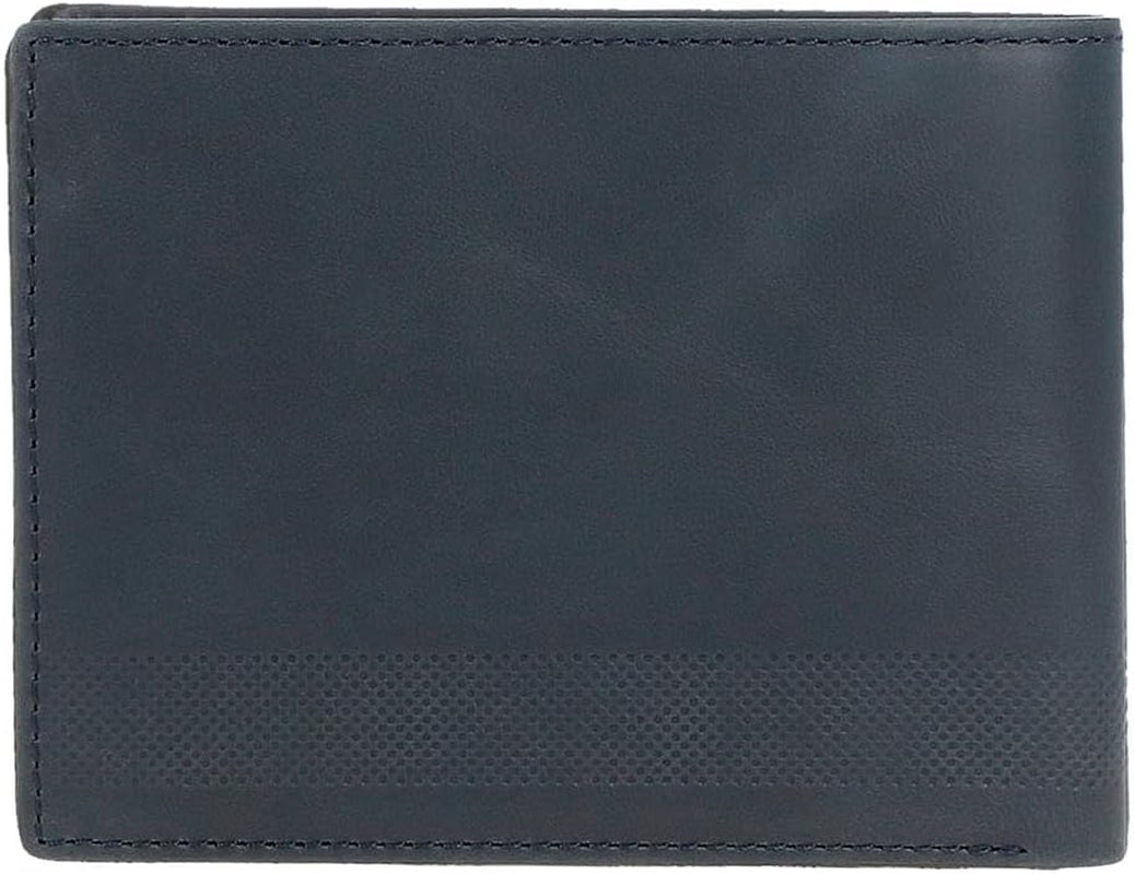 Cartera Hombre Pepe Jeans Azul 11,5 x 8 x 1cm Cartera de Piel con Protección RFID y Monedero Cartera Hombre Naty Shop