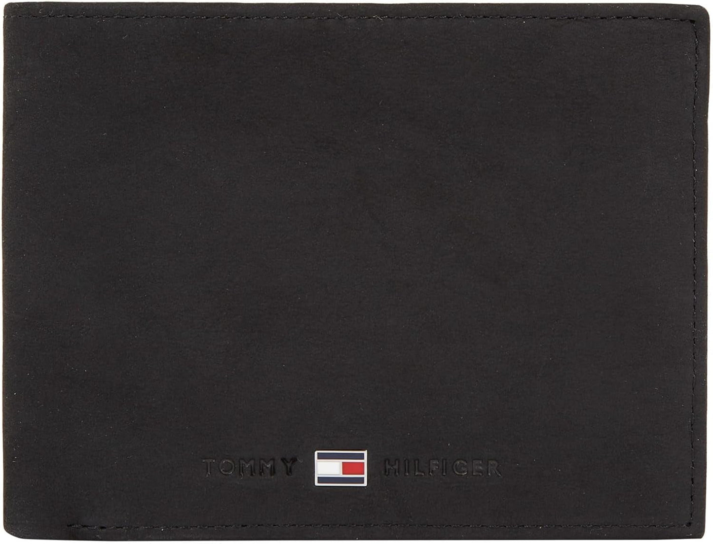 Cartera de hombre Tommy Hilfiger Johnson con bolsillo para monedas Naty Shop Cartera de hombre negro