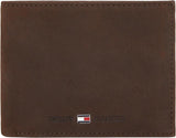 Tommy Hilfiger Johnson Cartera de hombre con monedero Cartera de hombre Naty Shop Marrón