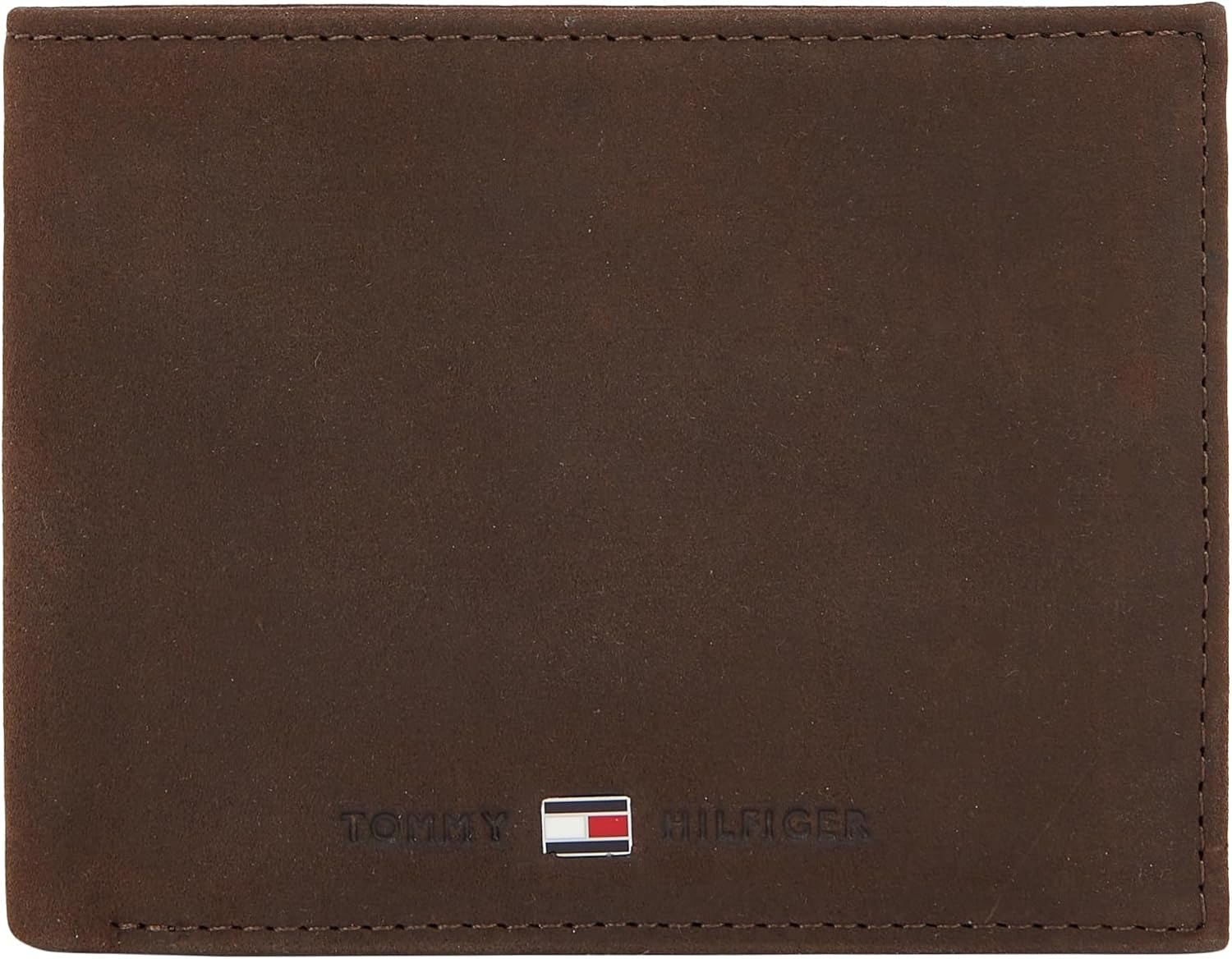 Tommy Hilfiger Johnson Cartera de hombre con monedero Cartera de hombre Naty Shop Marrón