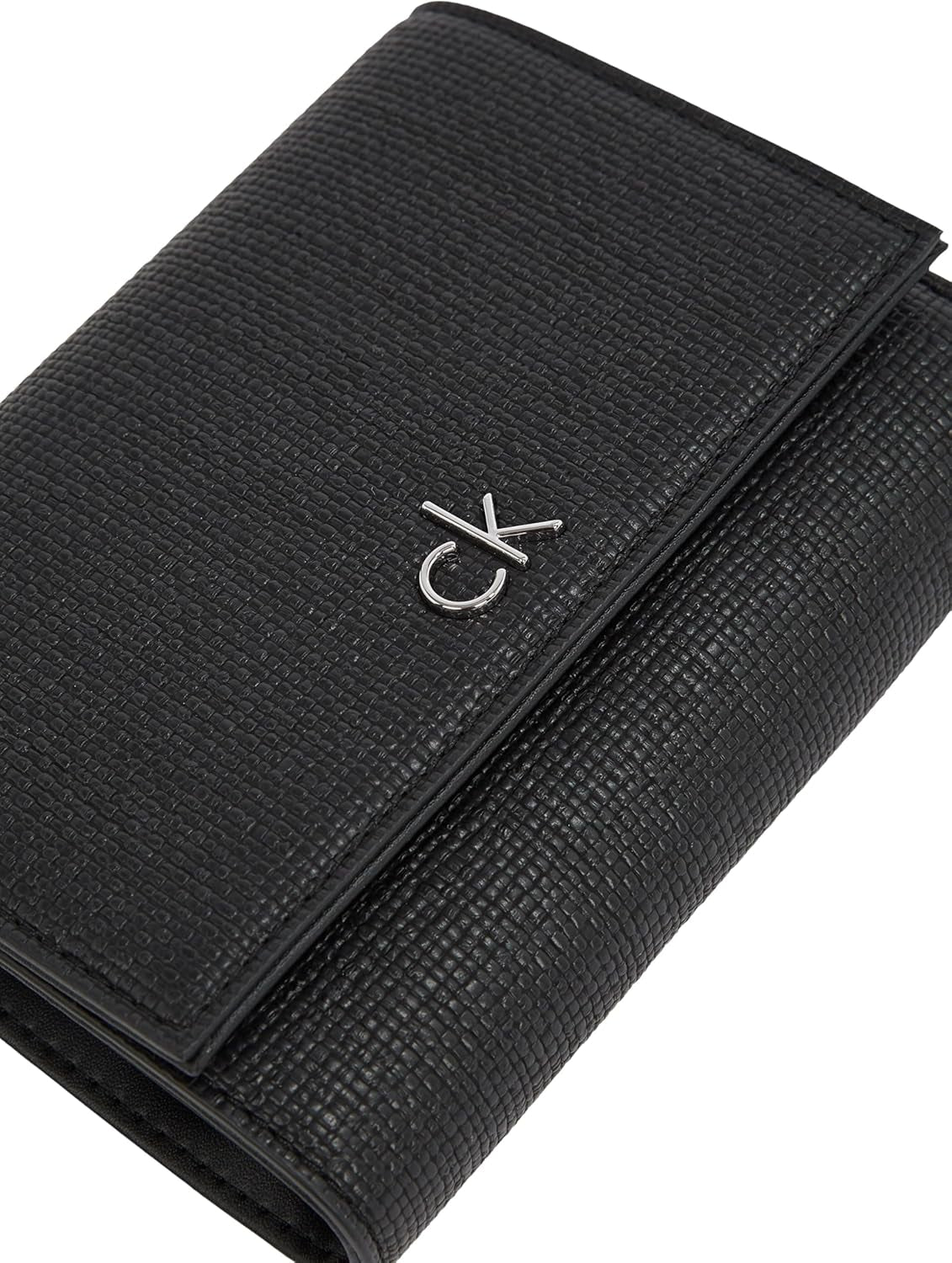 Cartera de mujer Calvin Klein Daily Medium Trifold Klein, negro (Ck Black), tamaño natural Naty Shop Cartera de mujer