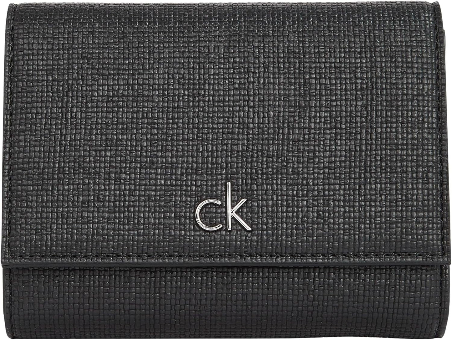 Calvin Klein Cartera Daily Medium Trifold Klein para mujer, negro (Ck Black), cartera para mujer de tamaño natural Naty Shop Título predeterminado