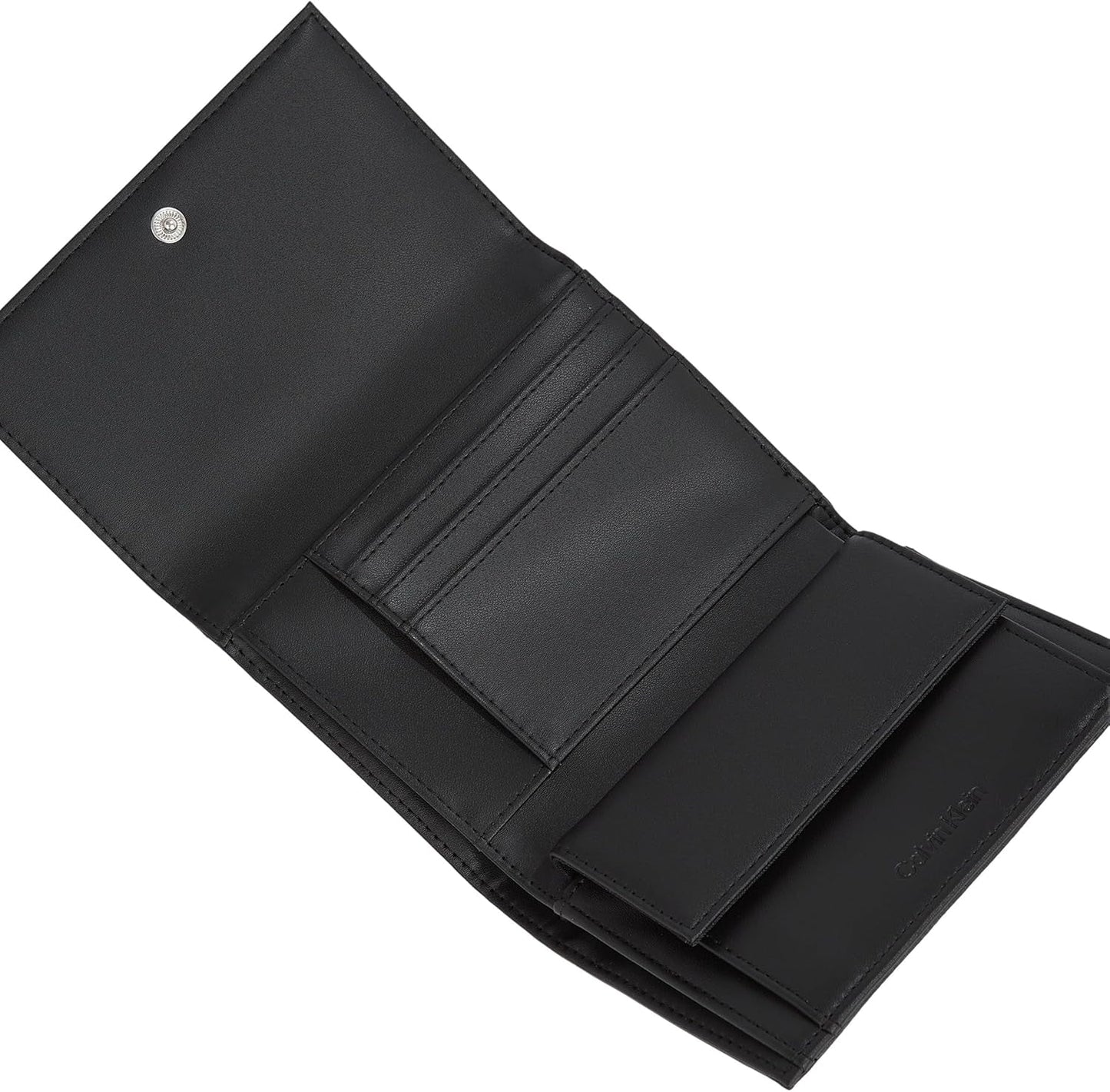 Cartera de mujer Calvin Klein Daily Medium Trifold Klein, negro (Ck Black), tamaño natural Naty Shop Cartera de mujer