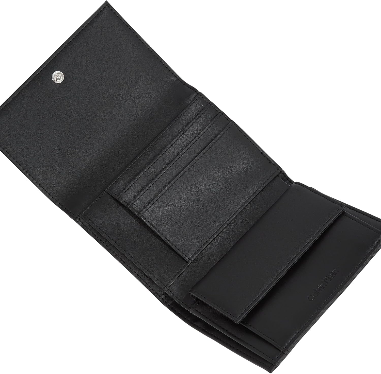 Cartera de mujer Calvin Klein Daily Medium Trifold Klein, negro (Ck Black), tamaño natural Naty Shop Cartera de mujer