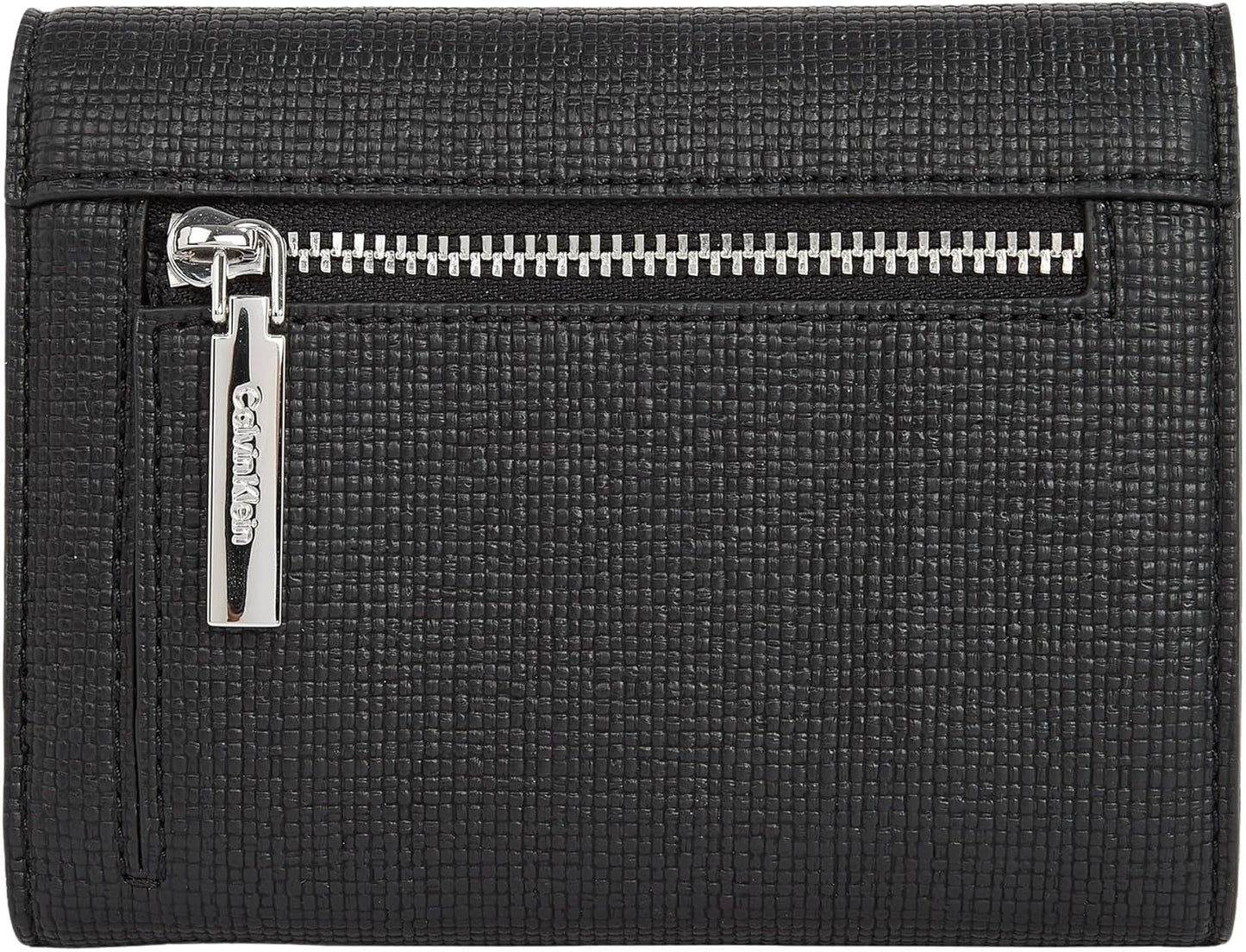 Cartera de mujer Calvin Klein Daily Medium Trifold Klein, negro (Ck Black), tamaño natural Naty Shop Cartera de mujer