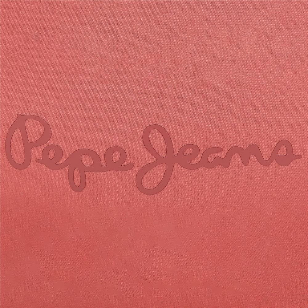 Pepe Jeans Cartera Corin con Tarjetero, Rosa, 19,5 x 10 x 2 cm, Poliéster y PU de Joumma Bags, Rosa, Talla Única, Cartera con Tarjeteros Cartera Mujer Naty Shop