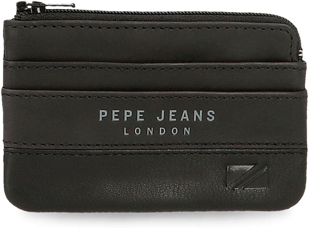 Cartera Pepe Jeans Kingdom, única Cartera de mujer Naty Shop Negro/blanco