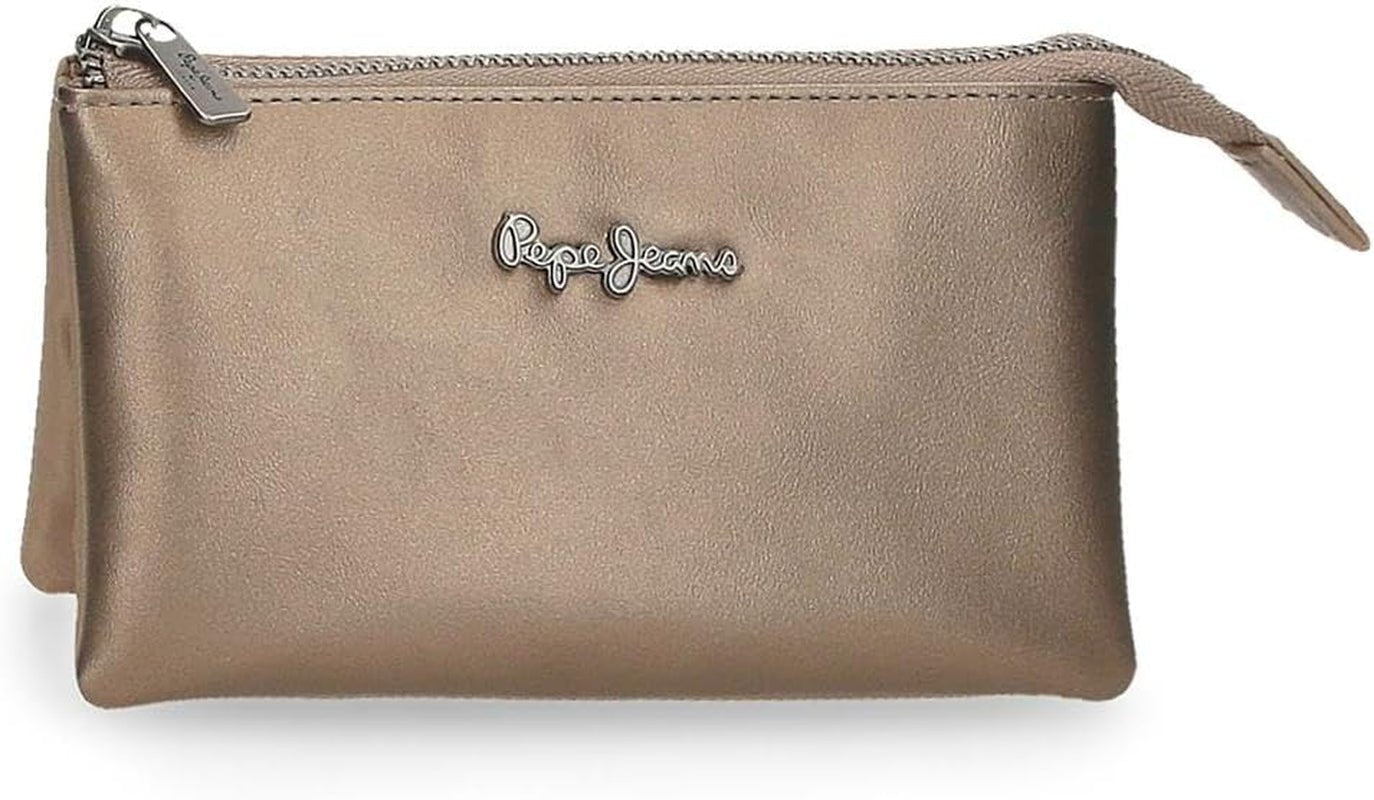 Billetera Pepe Jeans Ruby, monedero, billetera, fabricada en poliéster con detalles en polipiel. Compartimentos, cremalleras. From Joumma Bags Cartera Mujer Naty Shop Neceser Rubin