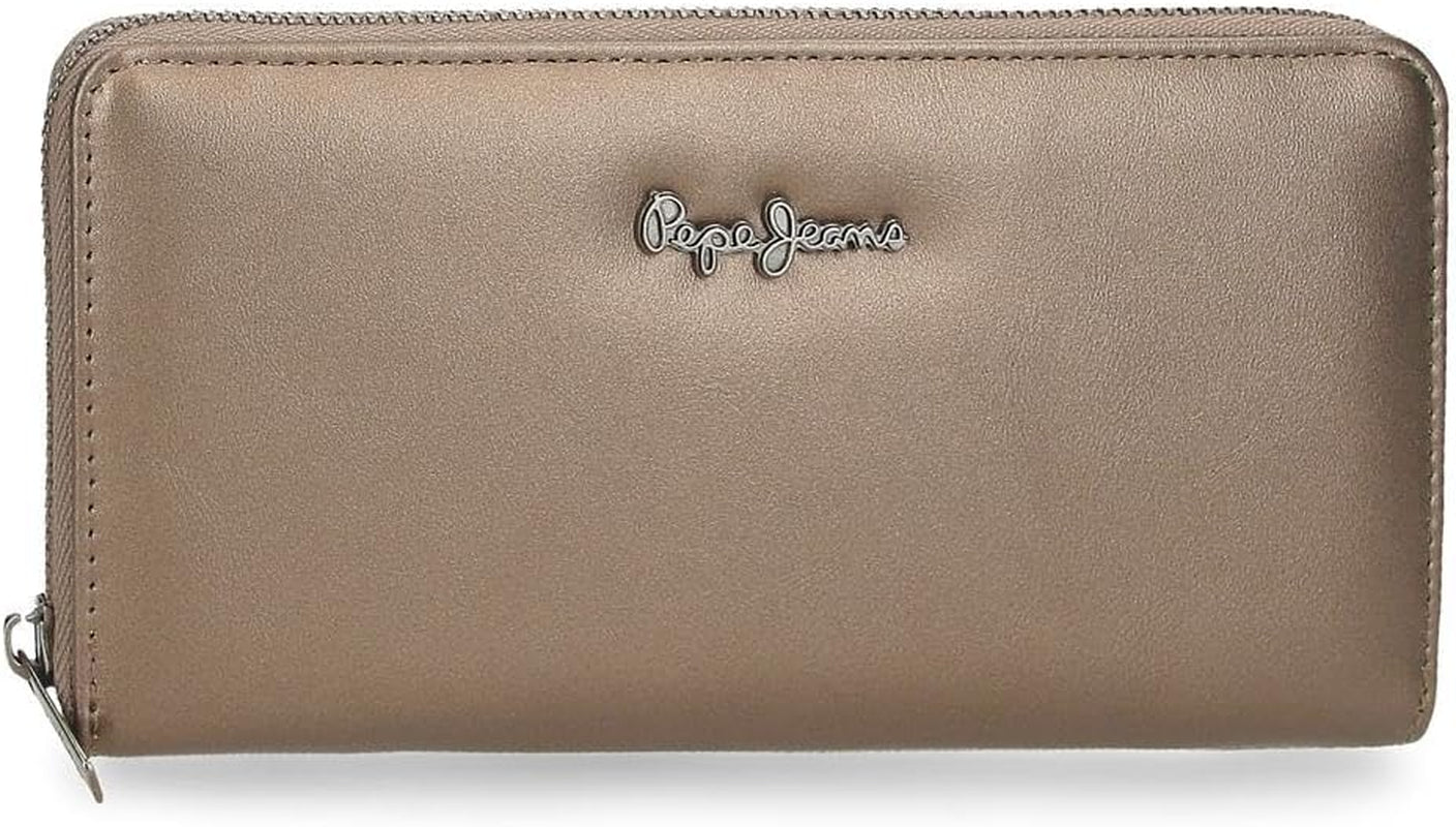 Billetera Pepe Jeans Ruby, monedero, billetera, fabricada en poliéster con detalles en polipiel. Compartimentos, cremalleras. From Joumma Bags Cartera Mujer Naty Shop Cartera Rubin Ruby