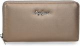 Billetera Pepe Jeans Ruby, monedero, billetera, fabricada en poliéster con detalles en polipiel. Compartimentos, cremalleras. From Joumma Bags Cartera Mujer Naty Shop Cartera Rubin Ruby
