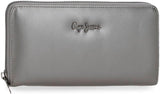 Billetera Pepe Jeans Ruby, monedero, billetera, fabricada en poliéster con detalles en polipiel. Compartimentos, cremalleras. From Joumma Bags Cartera Mujer Naty Shop Cartera Rubí Antracita