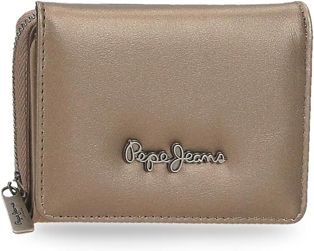 Billetera Pepe Jeans Ruby, monedero, billetera, fabricada en poliéster con detalles en polipiel. Compartimentos, cremalleras. From Joumma Bags Cartera Mujer Naty Shop Cartera Rubin