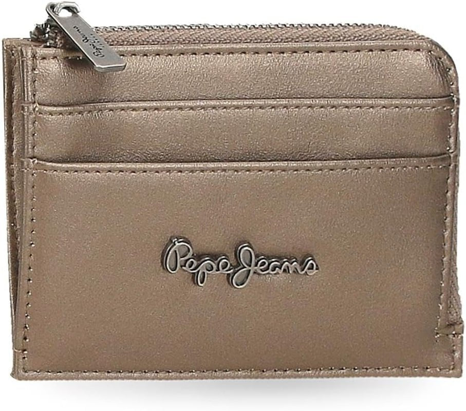 Billetera Pepe Jeans Ruby, monedero, billetera, fabricada en poliéster con detalles en polipiel. Compartimentos, cremalleras. From Joumma Bags Cartera Mujer Naty Shop Monedero Rubin