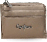 Billetera Pepe Jeans Ruby, monedero, billetera, fabricada en poliéster con detalles en polipiel. Compartimentos, cremalleras. From Joumma Bags Cartera Mujer Naty Shop Monedero Rubin
