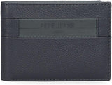 Cartera Hombre Pepe Jeans Checkbox Cowhide Negro Marrón Azul Gris Cartera Hombre Naty Shop Cartera Checkbox Azul